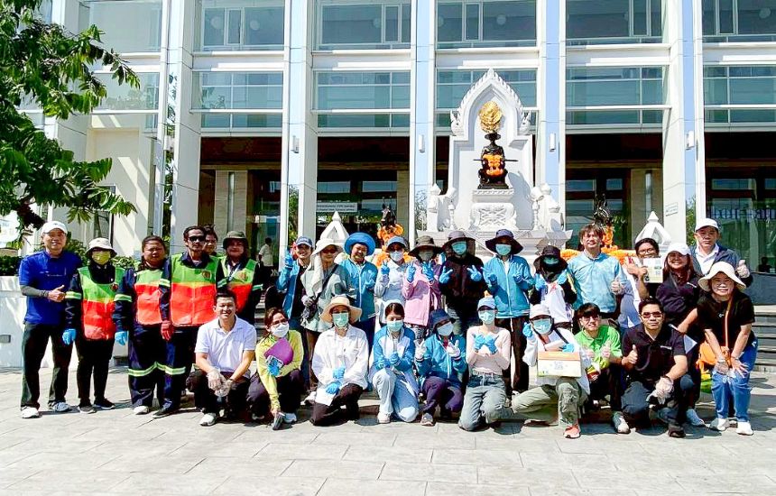 โรงพยาบาลนครธน จัดกิจกรรมขยะกำพร้าสัญจร ครั้งที่ 51